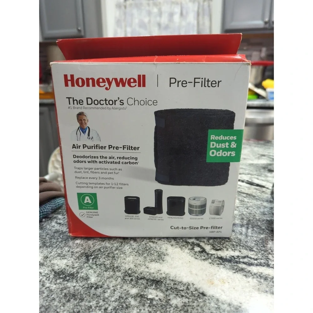 Genuine OEM Honeywell HRF-AP1 Pre-Cut Air Purifier Filters - NEW!